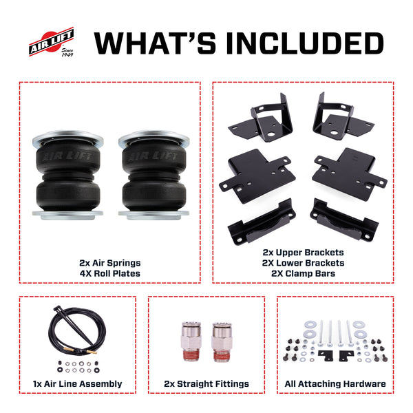 Air Lift Performance 2025 Toyota 4Runner 4WD LoadLifter 5000 Air Spring Kit - 57384
