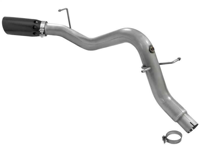 aFe LARGE BORE HD 3.5in DPF-Back SS Exhaust w/Black Tip 2016 GM Colorado/Canyon 2.8L (td) - 49-44064-B