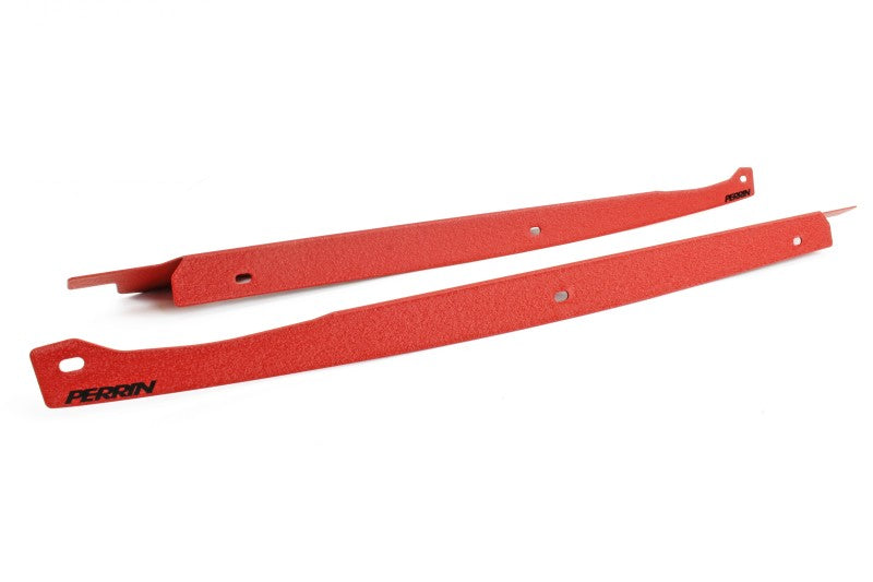 Perrin 08-14 Subaru WRX/STI Fender Shroud Set - Red - PSP-ENG-549RD