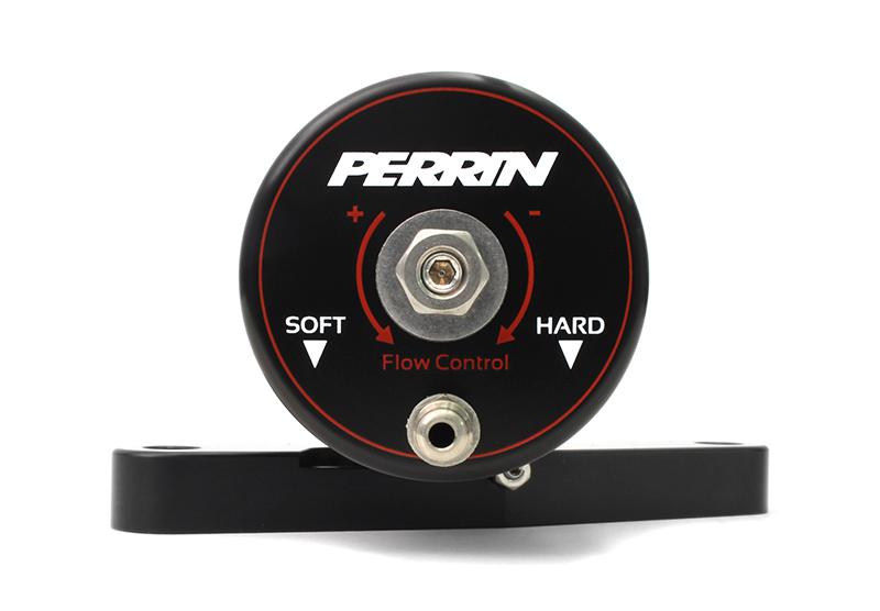 Perrin Subaru 02-07 WRX / 04-15 STI Black Blow Off Valve kit Recirculation Only - PSP-TAC-600BK