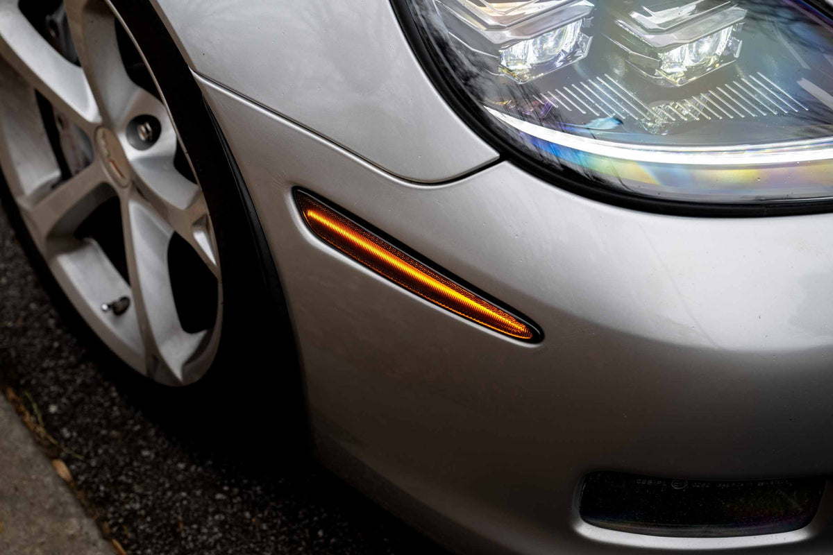 Morimoto - XB LED Side Markers: Corvette C6 (Rear / Red / Set) - LF0383
