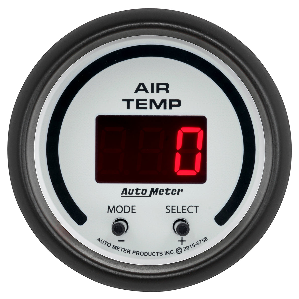 Autometer Phantom 2-1/16in 0-300 Degree F Digital Dual Air Temp Gauge - 5758