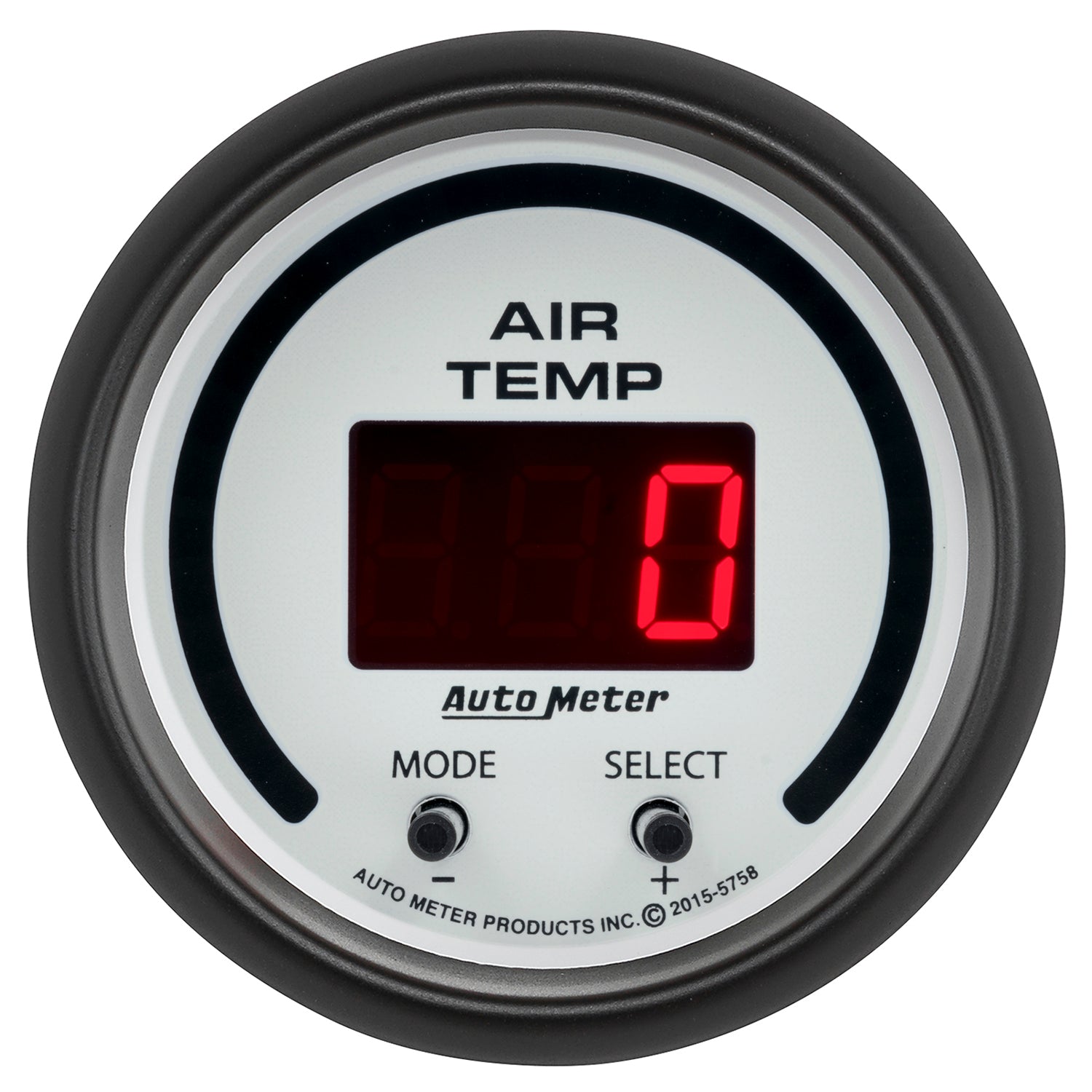 Autometer Phantom 2-1/16in 0-300 Degree F Digital Dual Air Temp Gauge - 5758