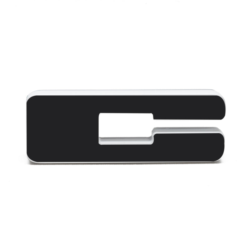 ORACLE Lighting Universal Illuminated LED Letter Badges - Matte Blk Surface Finish - C SEE WARRANTY - 3141-C-005