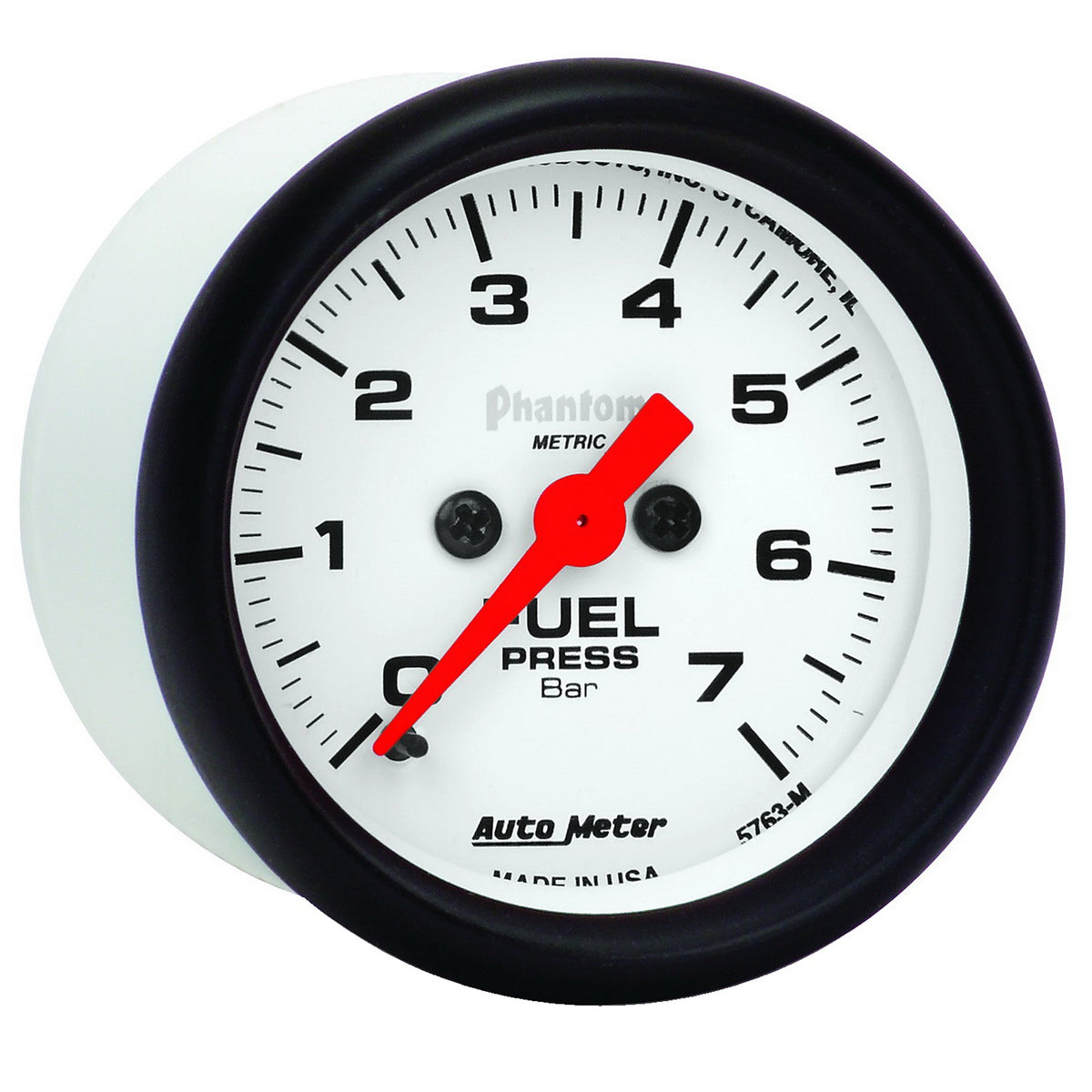 AutoMeter Gauge Fuel Pressure 2-1/16in. 7Bar Digital Stepper Motor Phantom - 5763-M