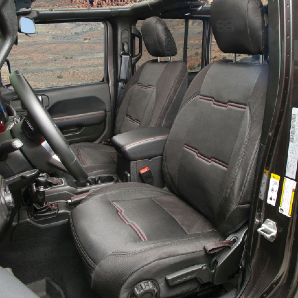 SmittyBilt - JL 4dr Front/rear Black - SB577101
