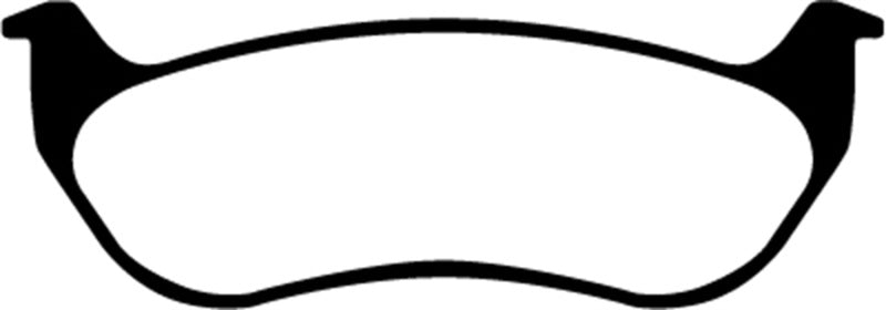 EBC 07-11 Ford Explorer Sport Trac 4.0 Ultimax2 Rear Brake Pads - UD964