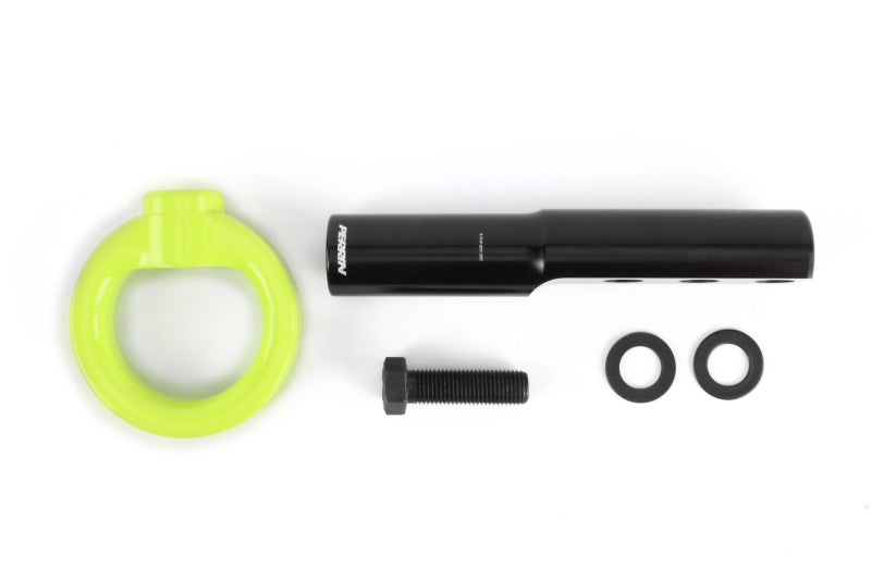 Perrin Tow Hook Kit - 10th Gen Honda Civic SI/Type-R/Hatchback - Neon Yellow - PHP-BDY-231NY