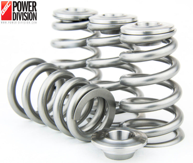 GSC P-D Toyota 3SGTE Conical Valve Spring and Ti Retainer Kit (Use w/ Shim Over/Shimless Bucket) - 5067 by GSC Power Division