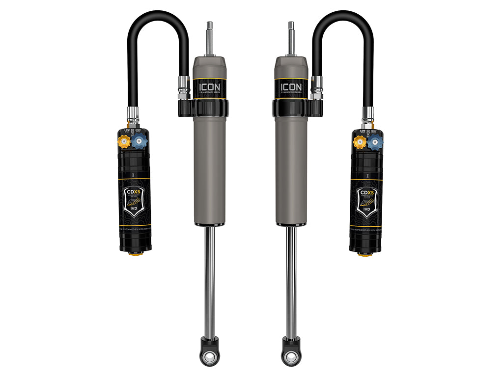 Icon 2024 Toyota Land Cruiser 250/2024 Lexus GX550 2.5 Series Remote Reservoir Shocks w/ CDXS - 57870XP