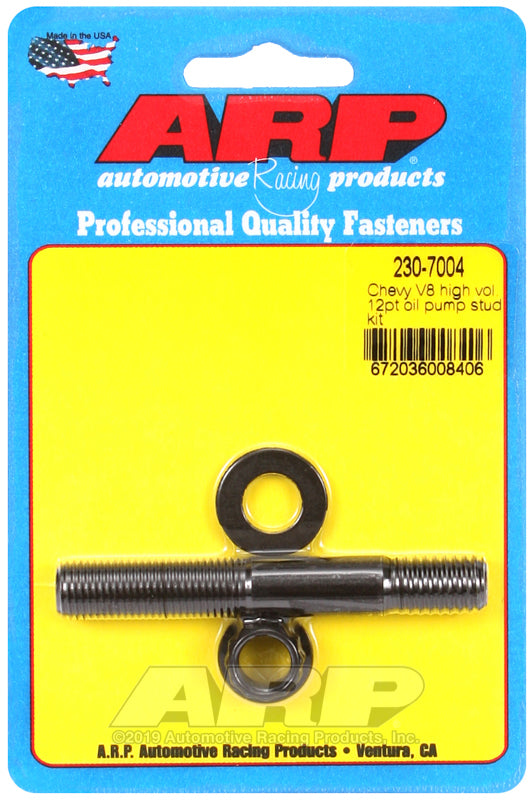 ARP Chevy Small Block / Big Block V8 12pt High Volume Oil Pump Stud Kit - 230-7004