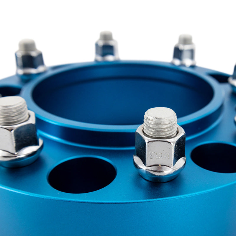 Clearance - Borne Off-Road Wheel Spacers - 6x139.7 - 93.1 - 25mm - M12 - Blue