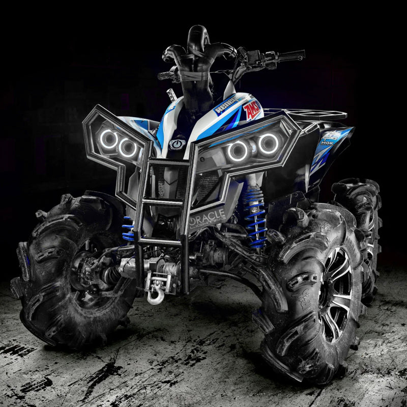 Oracle Can-Am Renegade 07-19 LED Halo Kit - White SEE WARRANTY - 3953-001