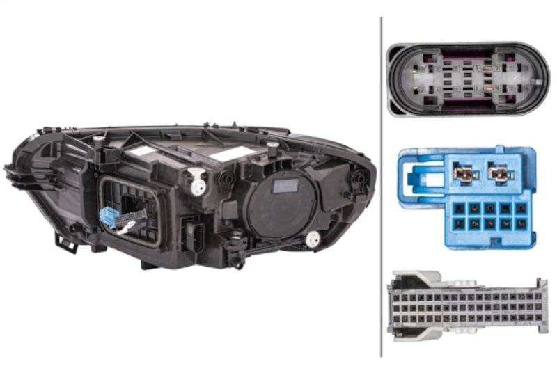 Hella 19 Mercedes-Benz Cla Headlamp Rh Led Dynamic - 015086561
