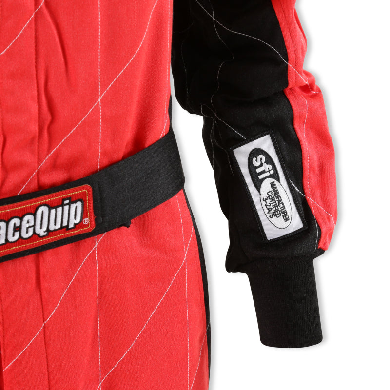RaceQuip Red Chevron-5 Suit SFI-5 - Medium - 91609139RQP