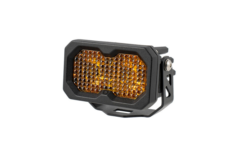 Diode Dynamics C2 2.0 Max Yellow Flood Standard ABL (Single) - DD8117S