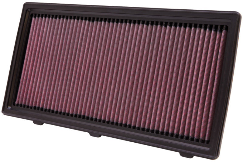 K&N 97-10 Dodge Dakota / 98-03 Durango / 06-09 Mitsubishi Raider Drop In Air Filter - 33-2175 for 1997-2010 Dodge Dakota - fr