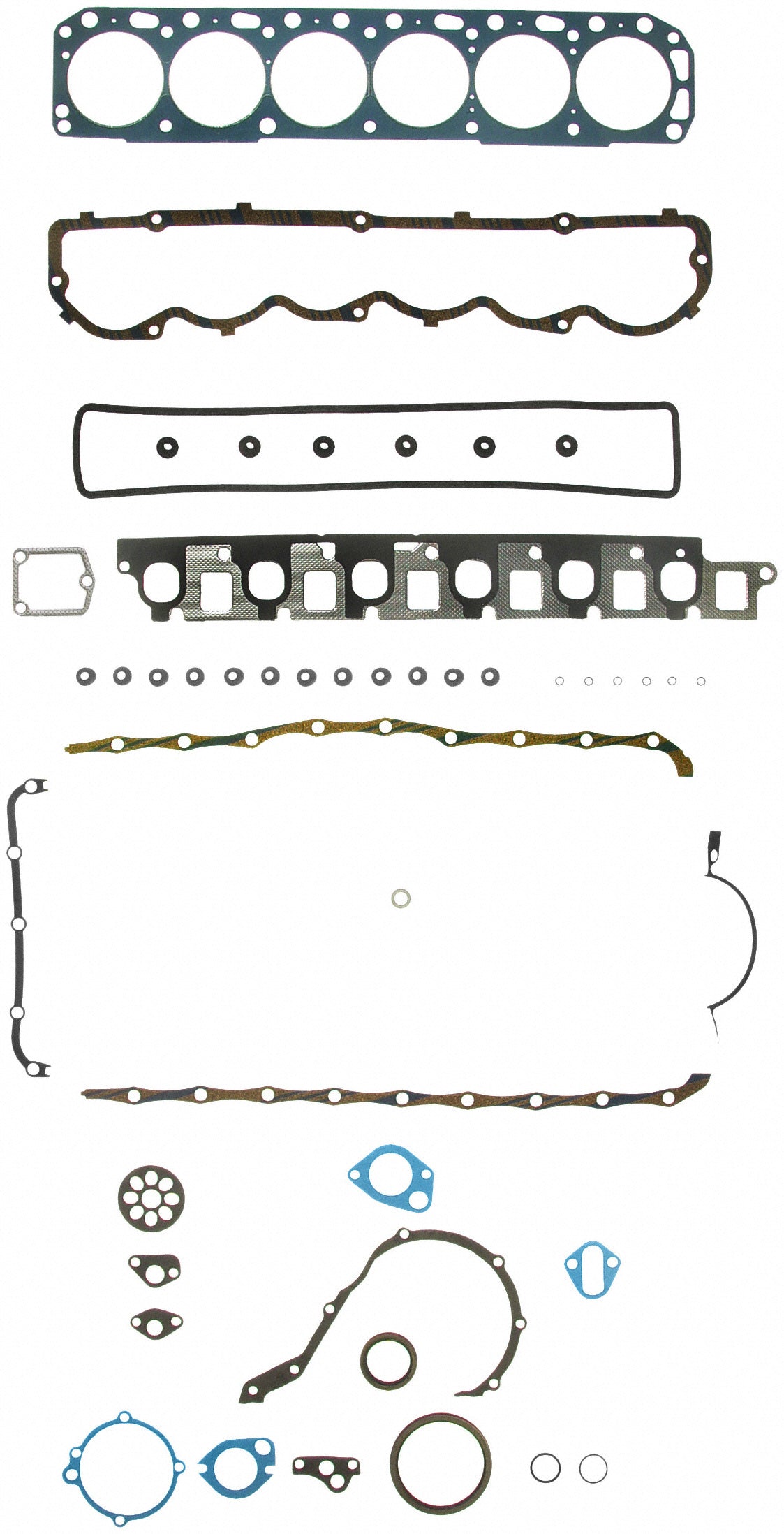 Fel-Pro Ford F-150 260-1006 Engine Gasket Set - 2601006 for 1975-1985 Ford F-150 - front view