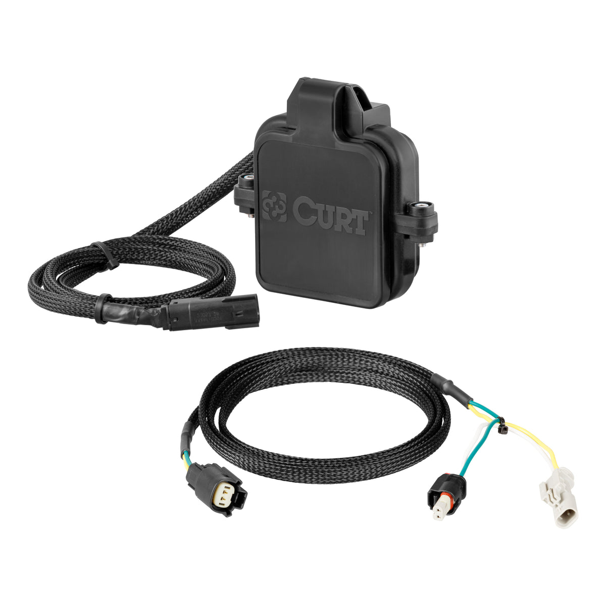 CURT 58268 Protective Tailgate Sensor with 2-1/2" Hitch Cap, Fits Select Chevrolet Multi-Flex, GMC Multi-Pro