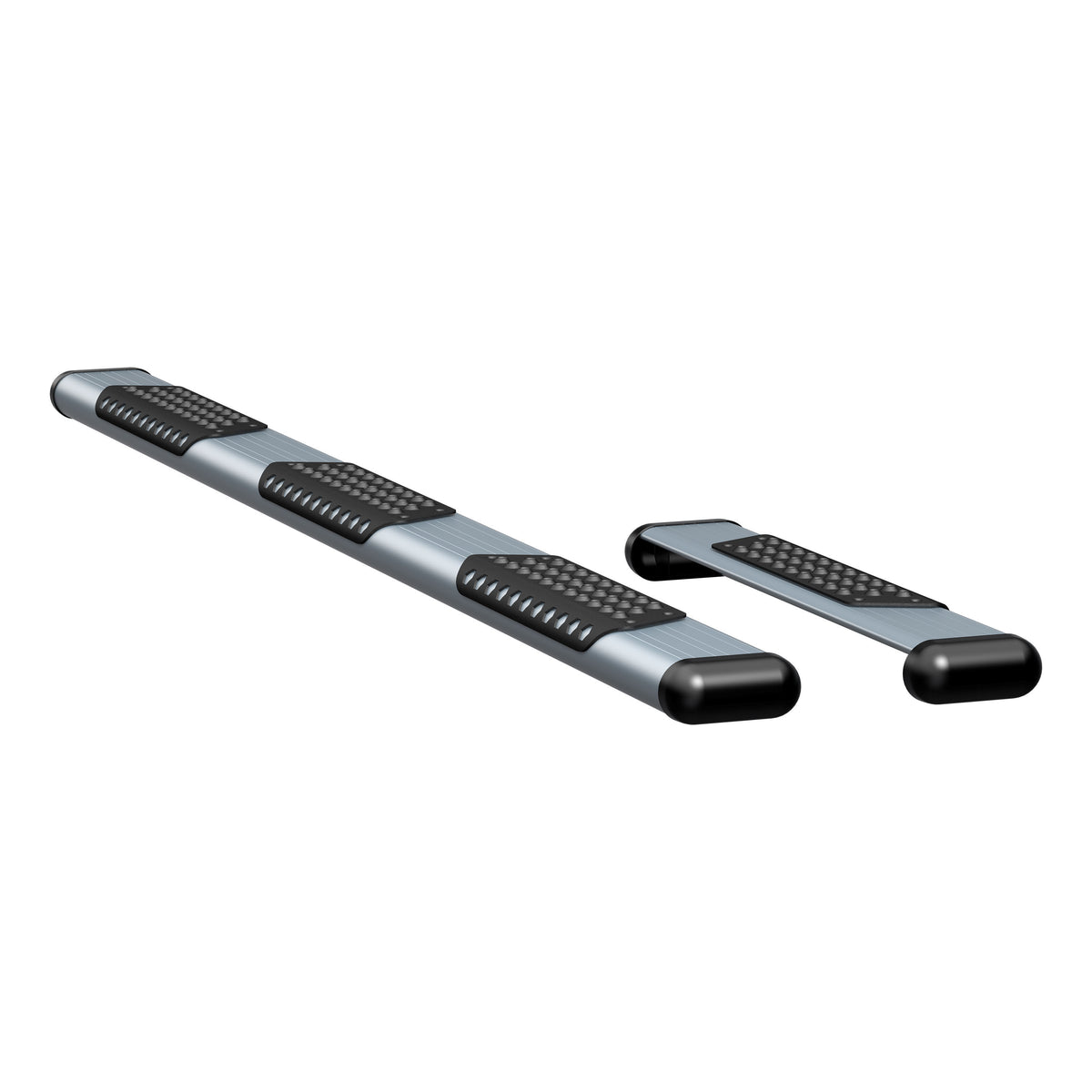 LUVERNE 583100 O-Mega II 6" x 36", 100" Silver Aluminum Side Steps (No Brackets)