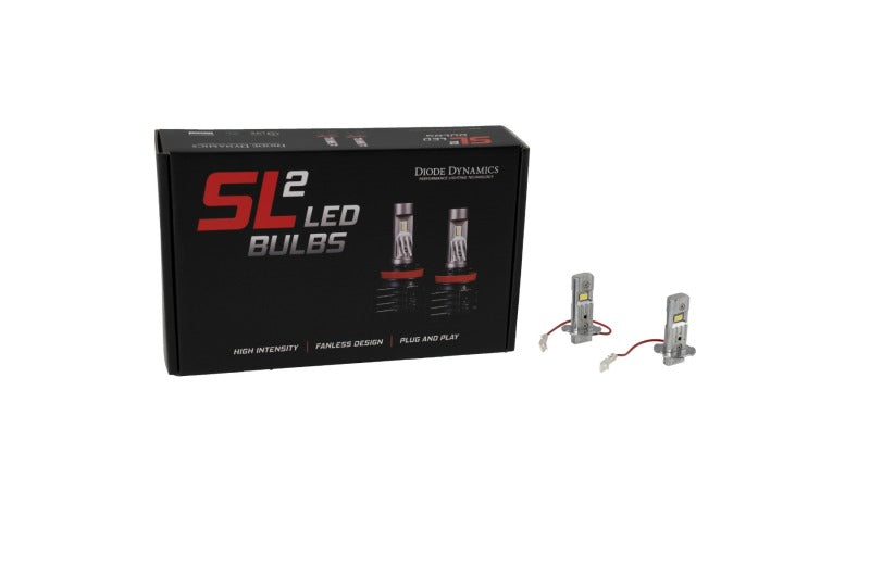 Diode Dynamics H3 White SL2 LED Bulbs (pair) - DD0471P