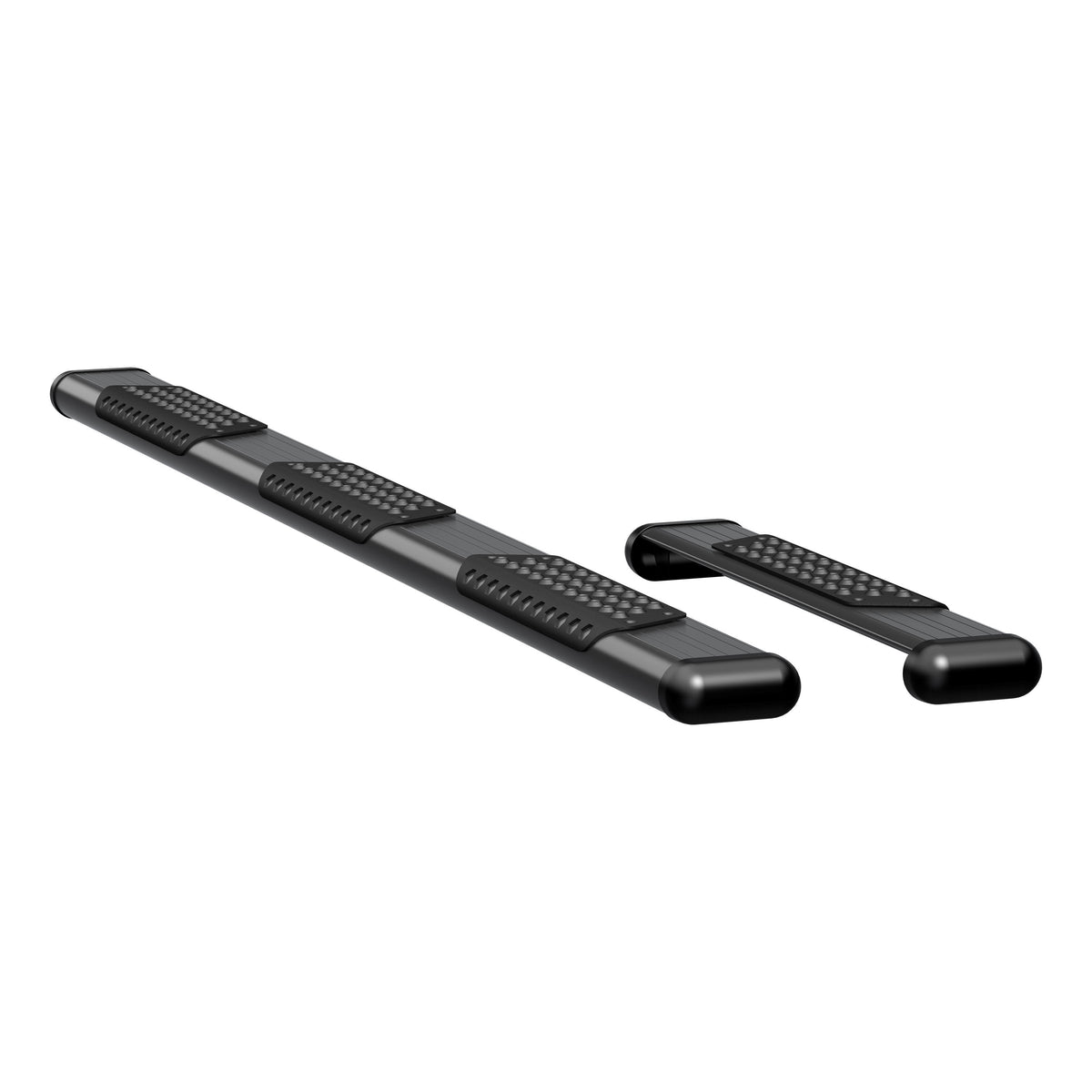 LUVERNE 584100 O-Mega II 6" x 36", 100" Black Aluminum Side Steps (No Brackets)