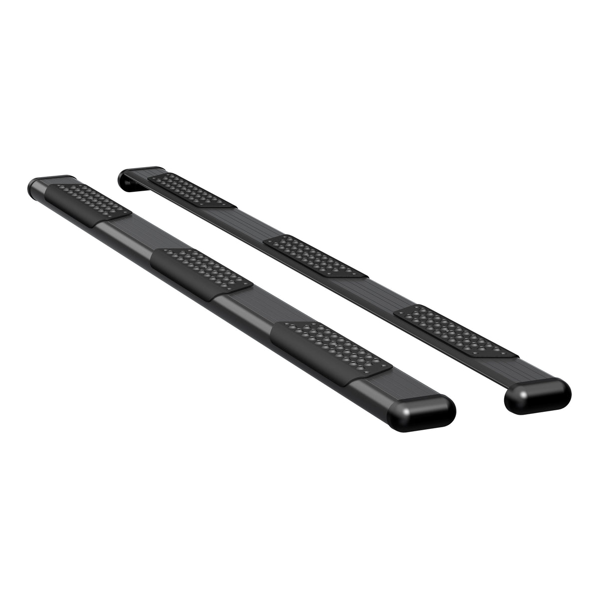 LUVERNE 584102 O-Mega II 6" x 102" Black Aluminum Side Steps (No Brackets)