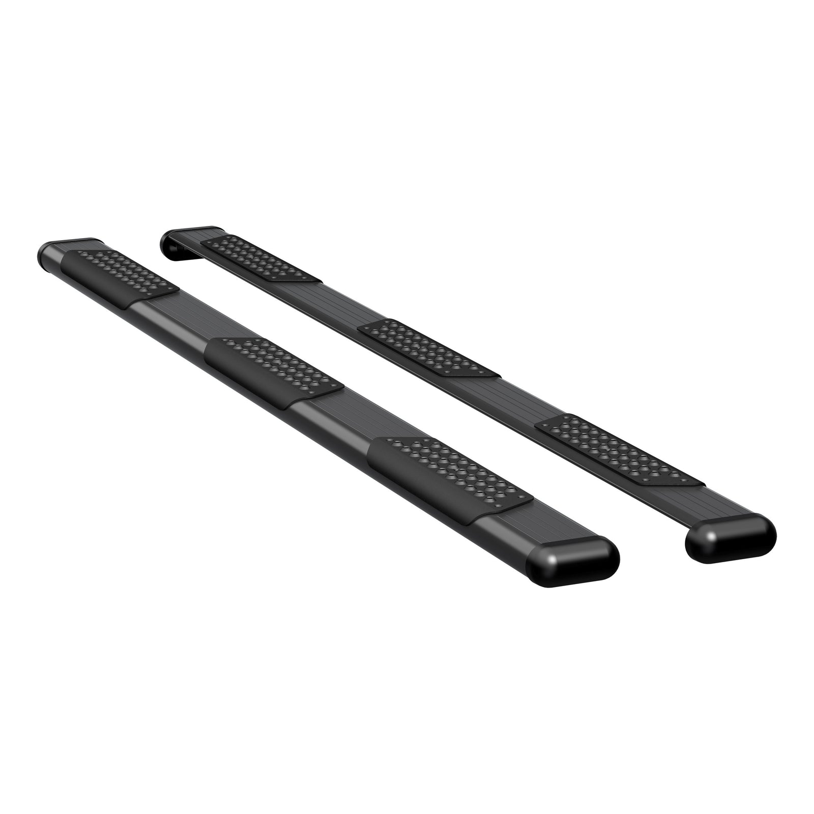 LUVERNE 584102 O-Mega II 6" x 102" Black Aluminum Side Steps (No Brackets)