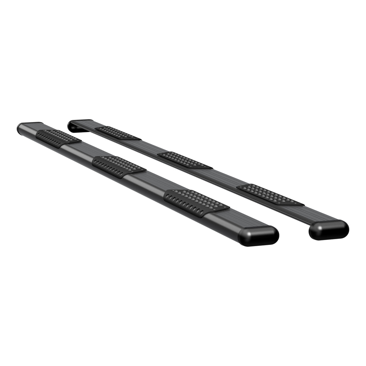 LUVERNE 584125 O-Mega II 6" x 125" Black Aluminum Side Steps (No Brackets)