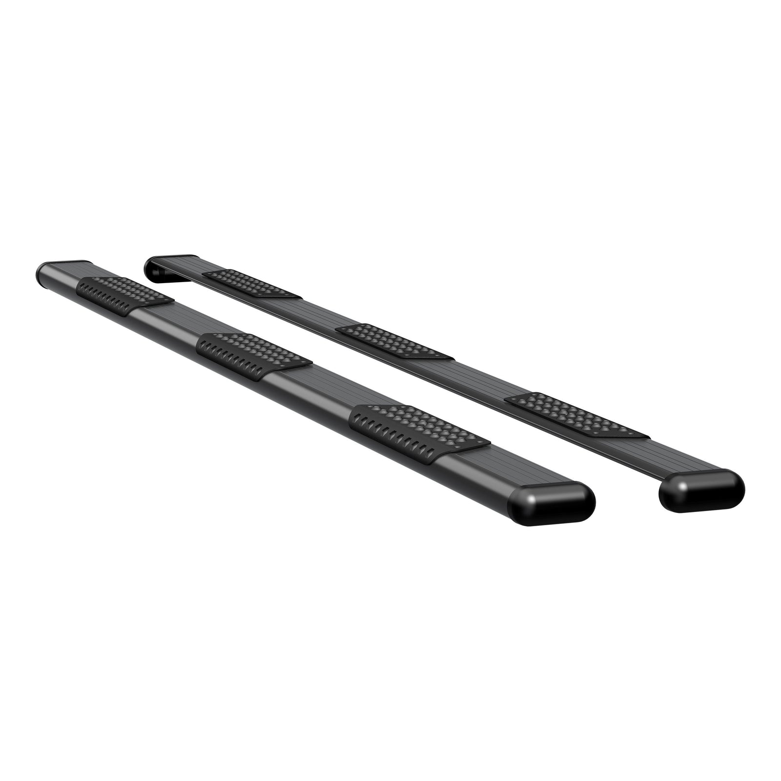 LUVERNE 584125 O-Mega II 6" x 125" Black Aluminum Side Steps (No Brackets)