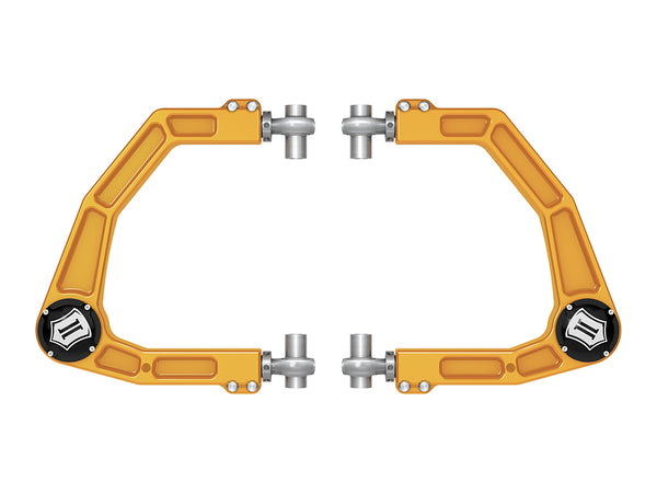 ICON 2024 Toyota Tacoma Billet Upper Control Arm w/ Delta Joint Pro - Gold Anodized - 58552GDJ