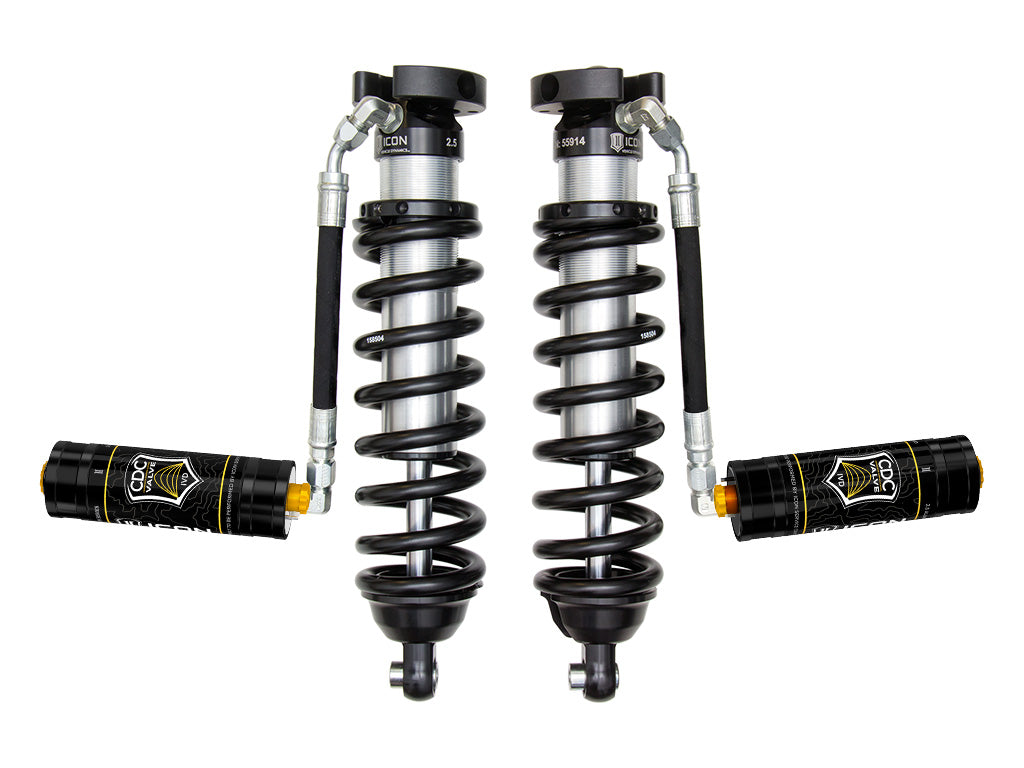 ICON 96-04 Toyota Tacoma Ext Travel 2.5 Series Shocks VS RR CDCV Coilover Kit w/700lb Spring Rate - 58715C-700