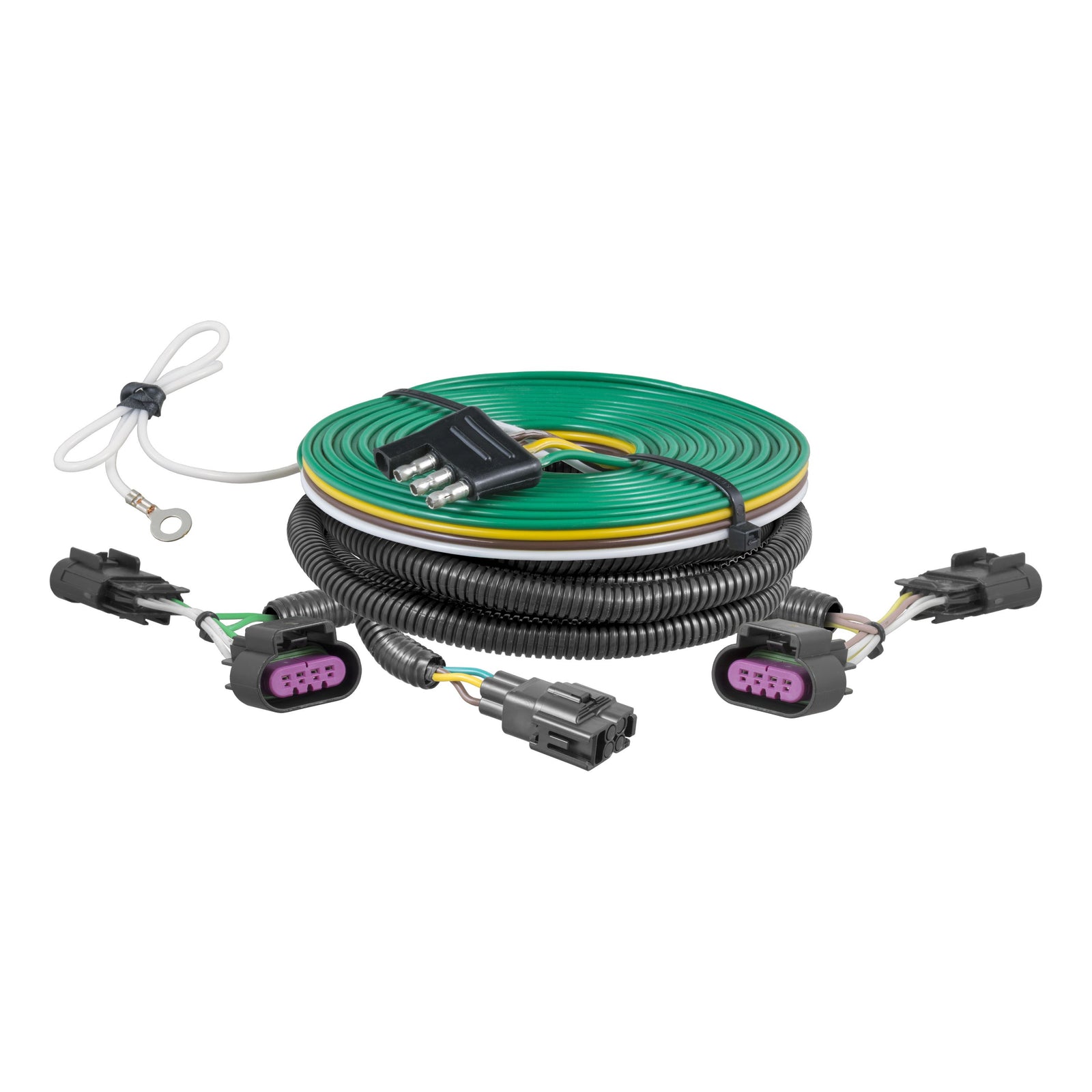 CURT 58900 Custom Towed-Vehicle RV Wiring Harness for Dinghy Towing, Fits Select Chevrolet Equinox, GMC Terrain