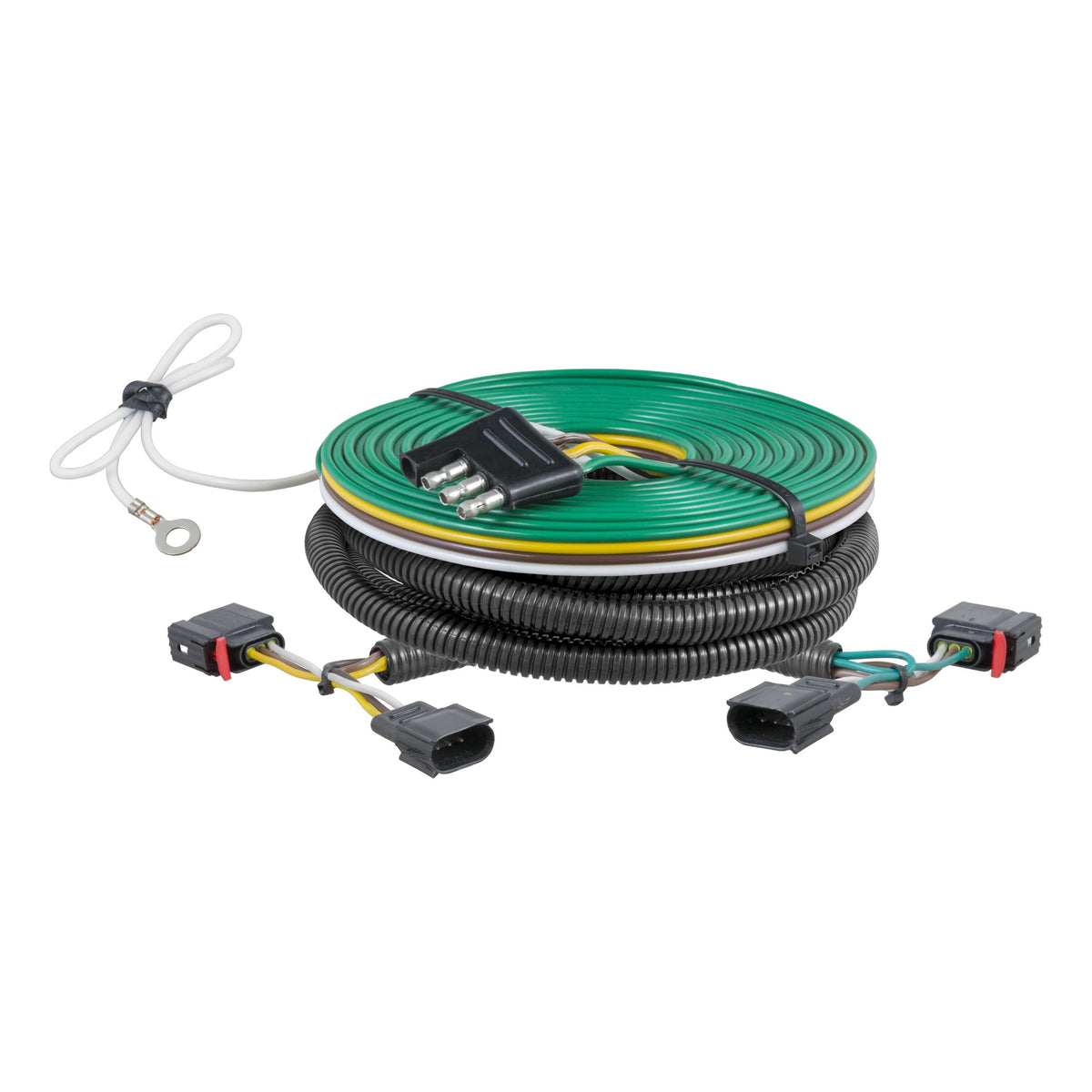 CURT 58916 Custom Towed-Vehicle RV Wiring Harness for Dinghy Towing, Fits Select Dodge Ram 1500