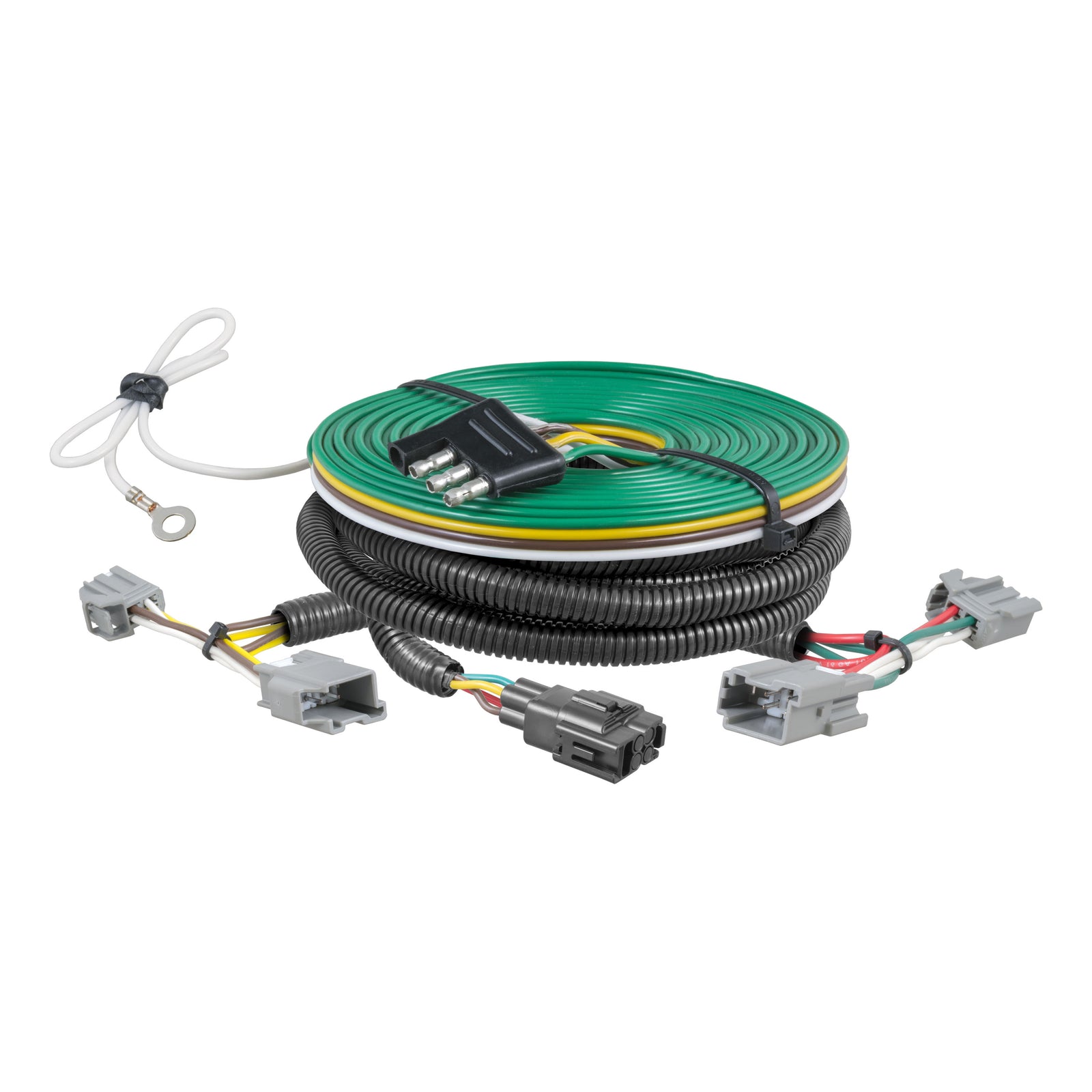 CURT 58944 Custom Towed-Vehicle RV Wiring Harness for Dinghy Towing, Fits Select Ford Focus