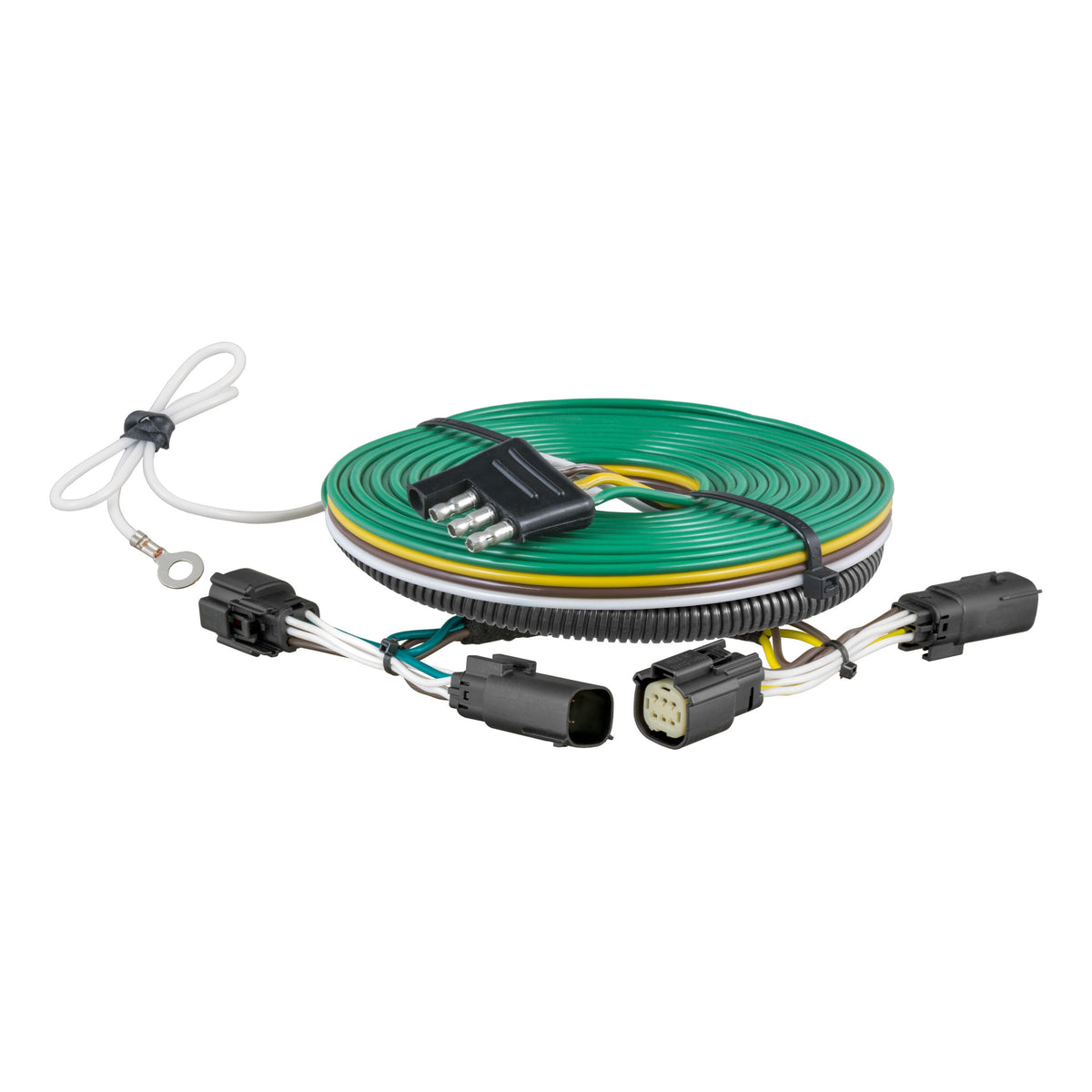 CURT 58954 Custom Towed-Vehicle RV Wiring Harness for Dinghy Towing, Fits Select Ford Escape
