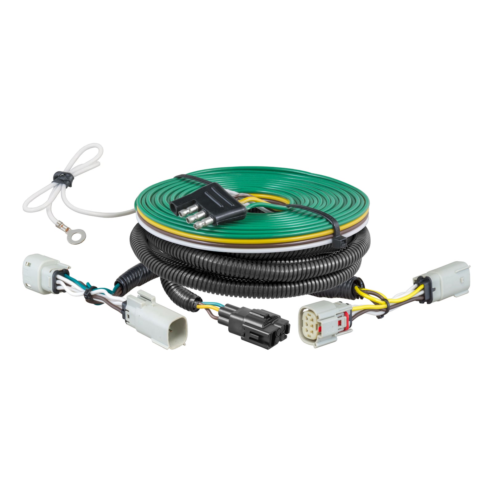CURT 58955 Custom Towed-Vehicle RV Wiring Harness for Dinghy Towing, Fits Select Acura MDX