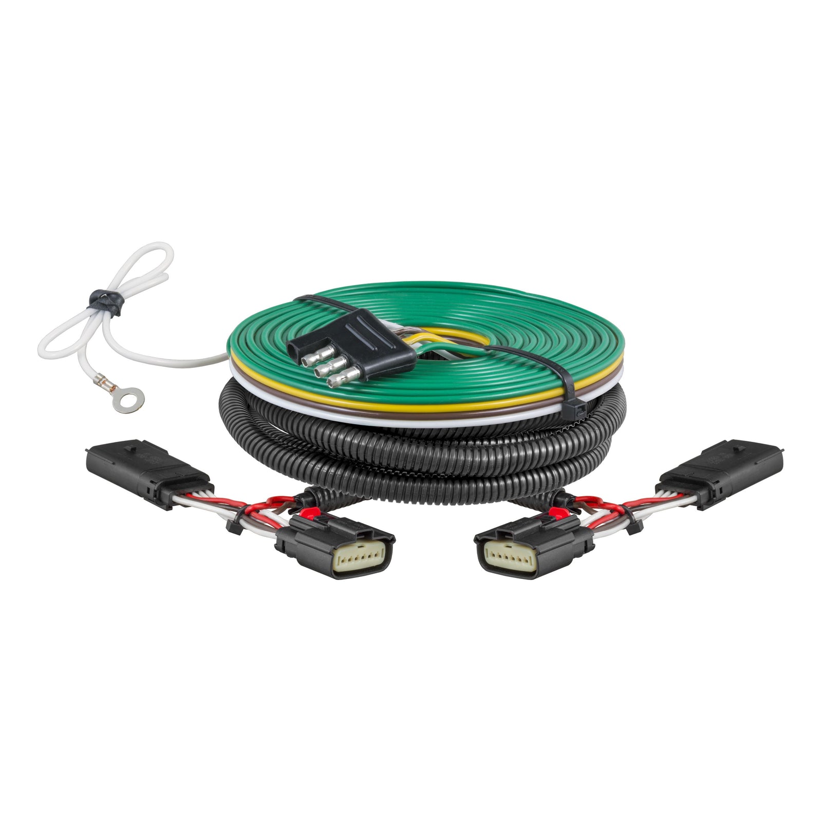 CURT 58966 Custom Towed-Vehicle RV Wiring Harness for Dinghy Towing, Fits Select Chevrolet Tahoe, Suburban