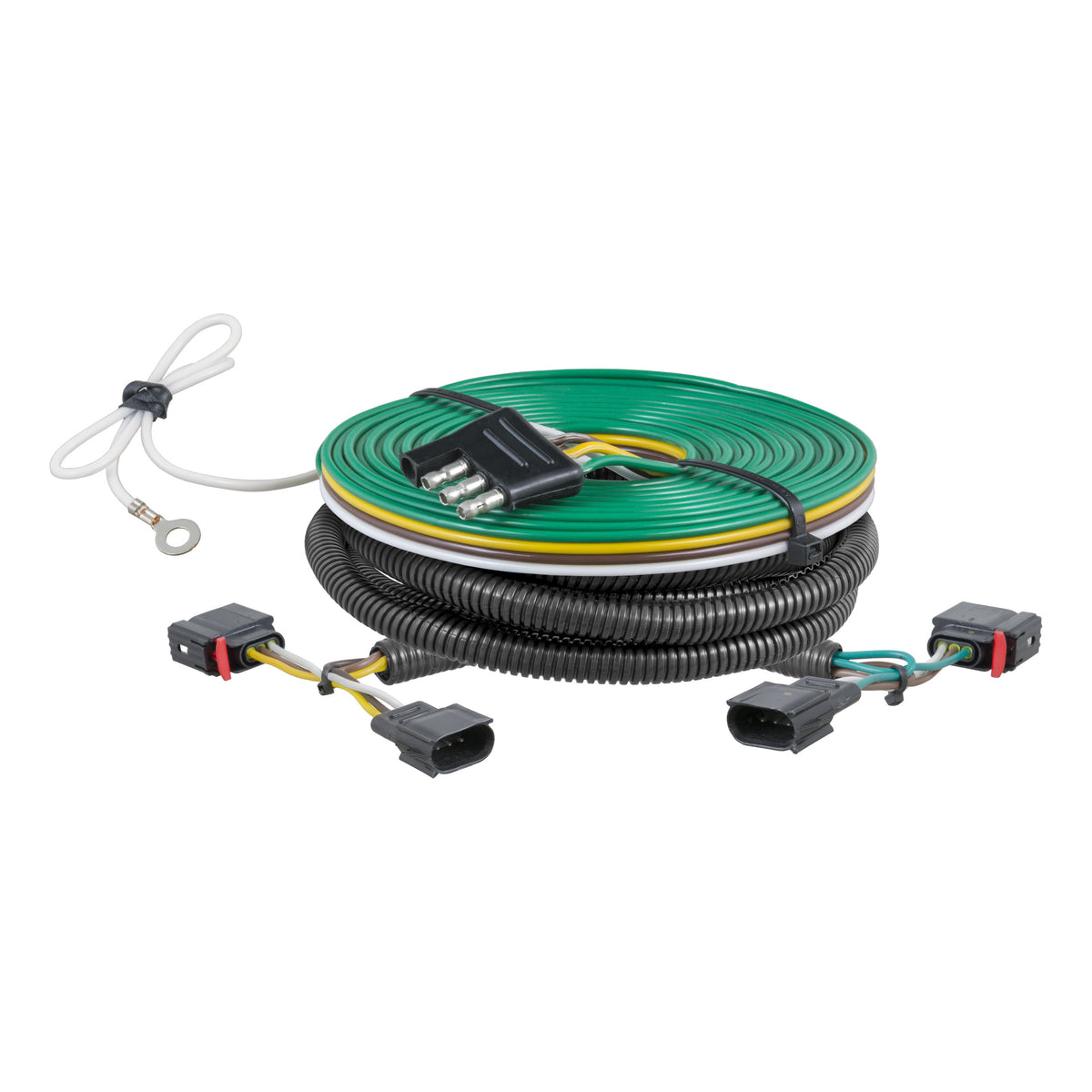 CURT 58973 Custom Towed-Vehicle RV Wiring Harness for Dinghy Towing, Fits Select GMC Acadia