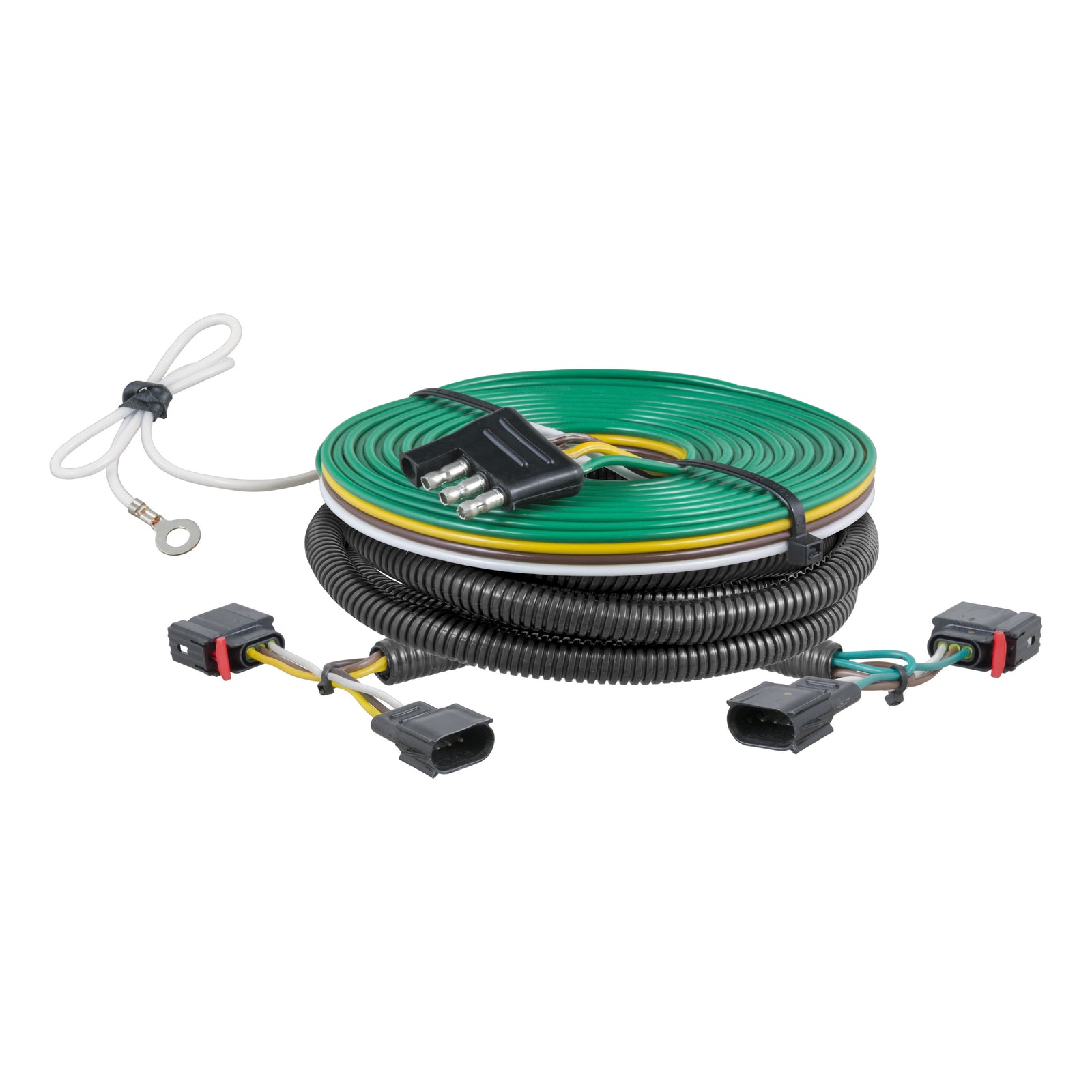 CURT 58973 Custom Towed-Vehicle RV Wiring Harness for Dinghy Towing, Fits Select GMC Acadia
