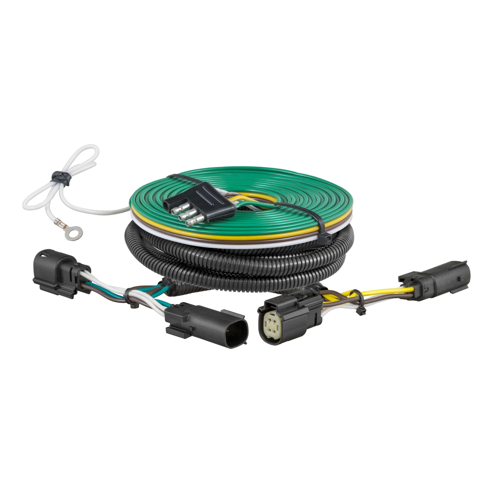 CURT 58974 Custom Towed-Vehicle RV Wiring Harness for Dinghy Towing, Fits Select Chevrolet Equinox with LED Taillights