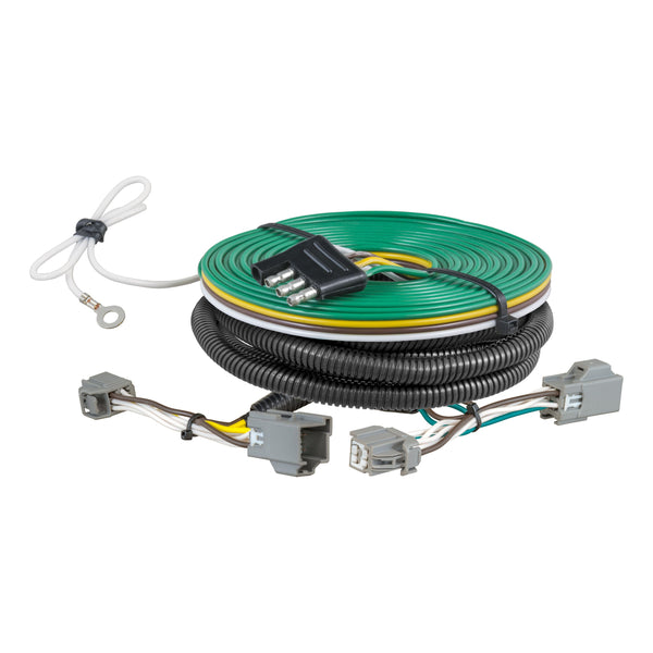 CURT 58976 Custom Towed-Vehicle RV Wiring Harness for Dinghy Towing, Fits Select Ford Explorer