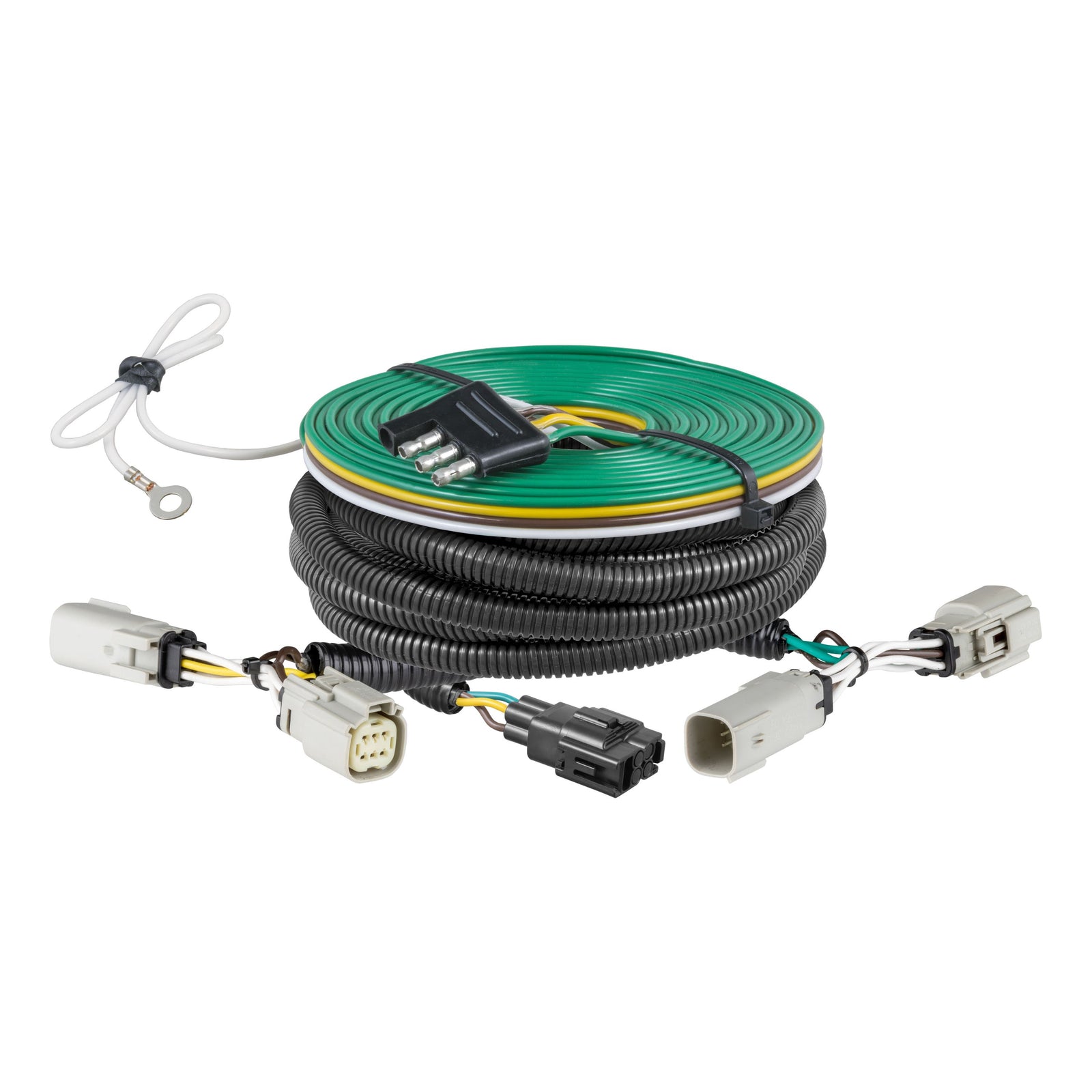 CURT 58992 Custom Towed-Vehicle RV Wiring Harness for Dinghy Towing, Fits Select Ford Bronco