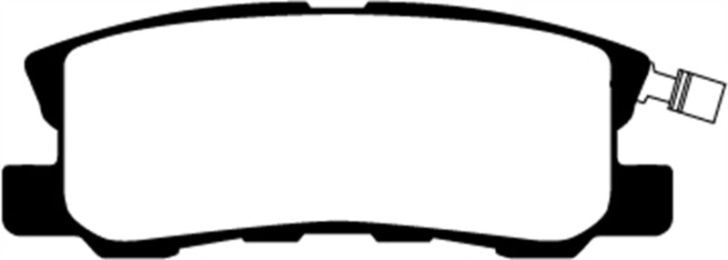 EBC 09+ Jeep Compass 2.0 (302mm Rear Rotors) Greenstuff Rear Brake Pads - DP61407