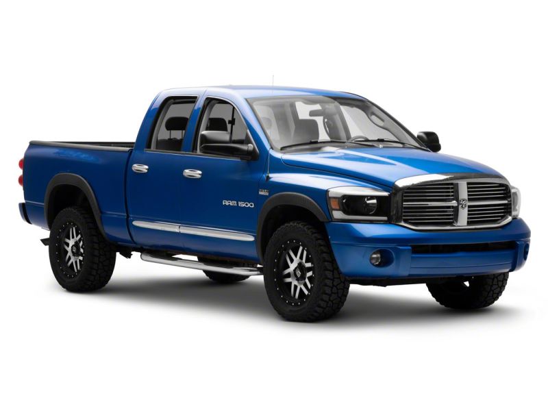Raxiom 06-09 Dodge RAM 1500/2500/3500 Axial Headlights w/ SEQL LED Bar- Blk Housing (Clear Lens) - R131480