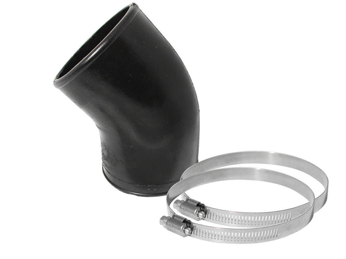 aFe Magnum FORCE Silicone Replacement Coupling Kit 3in ID to 2.75in ID x 45 Deg. Elbow - Black - 59-00032