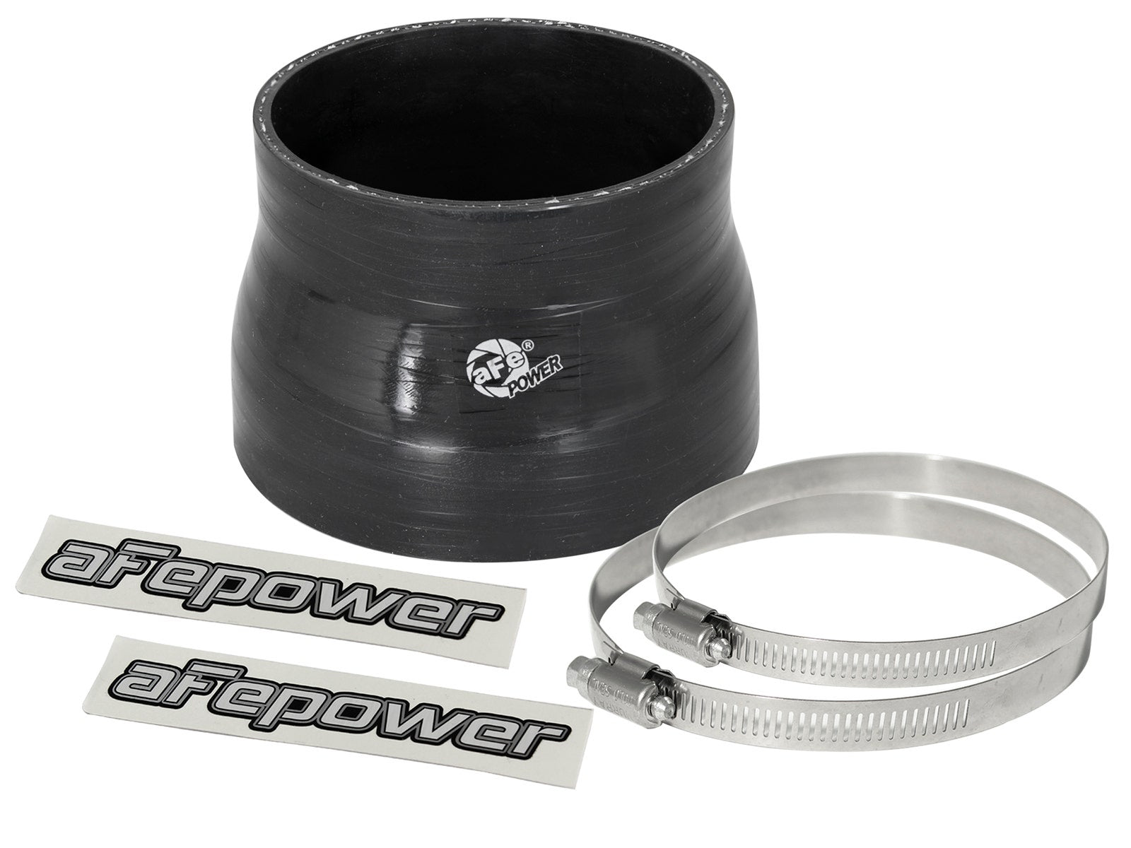aFe 3.5in ID to 3in ID x 2.5in L Reducing Coupler - Black - 59-00044