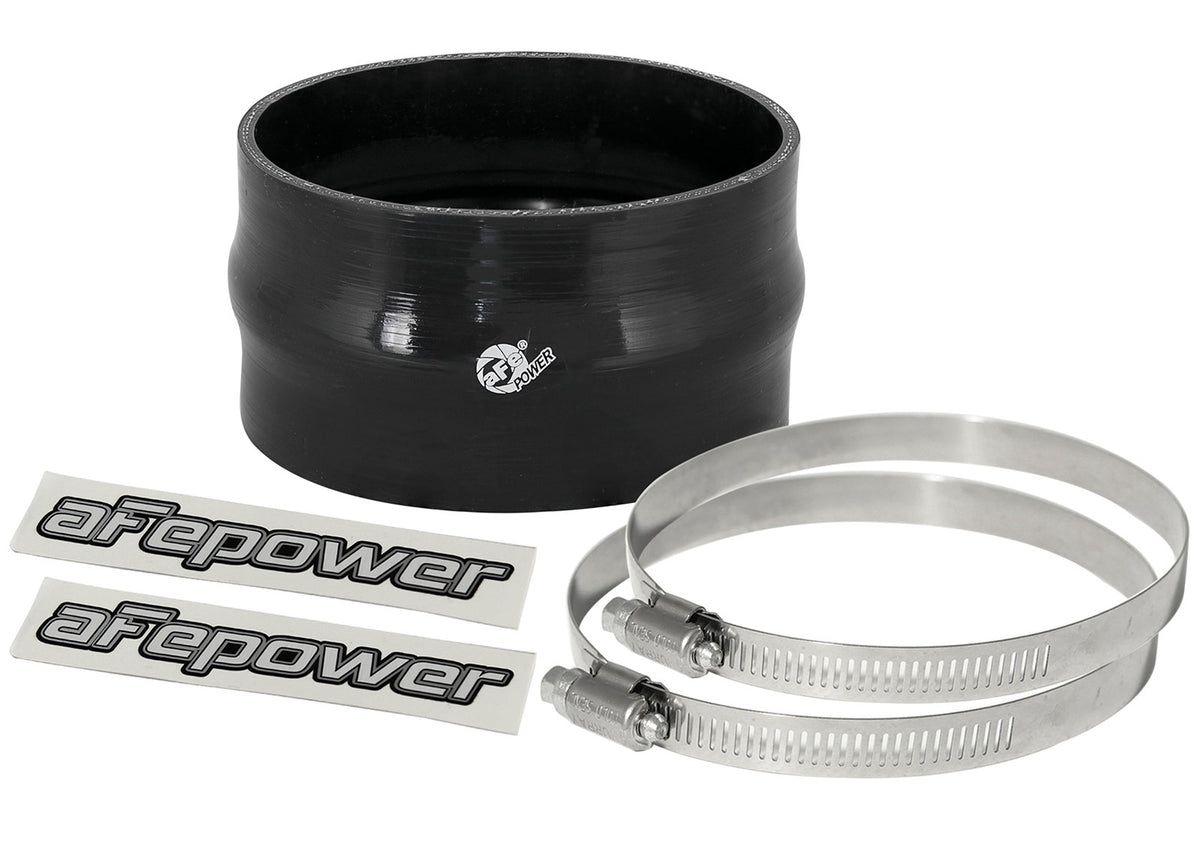 aFe Magnum FORCE Silicone Replacement Coupling Kit 5in ID x 3in Length Straight Coupler w/ Hump - 59-00046