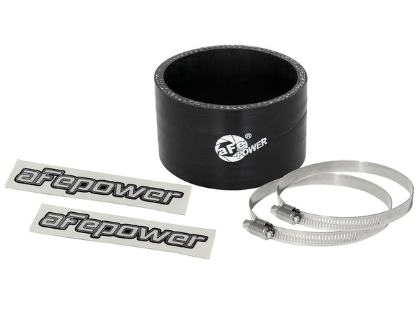 aFe Magnum FORCE CAI Univ. Silicone Coupling Kit (2.75in. ID / 1.75in. L) Straight Coupler - Black - 59-00057