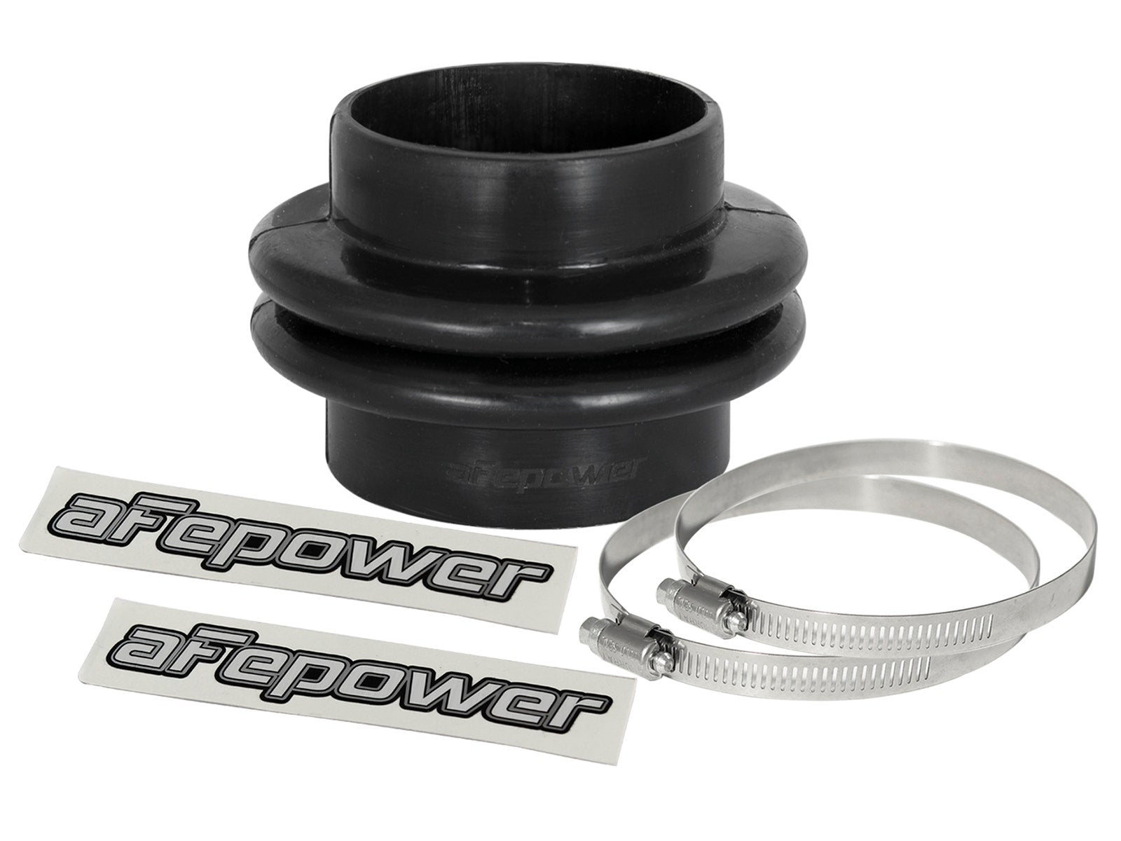 afe Magnum FORCE Intake Coupling Kit(2-3/8 IN ID to 2-1/2 IN ID x 2-1/2 IN L)Reducing Coupler Black - 59-00078